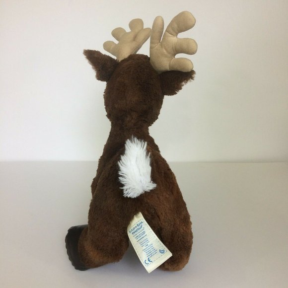 Build A Bear Dasher Santa's Christmas Reindeer Stuffed Animal 18" Leather Hooves - Picture 8 of 12